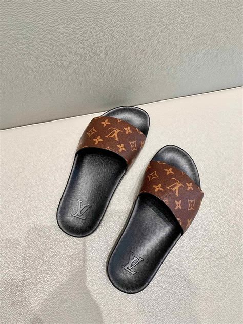 fluffy louis vuitton slides|louis vuitton slides for ladies.